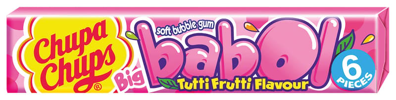Chupa Chups Big Babol Tutti Frutti Žvýkačky