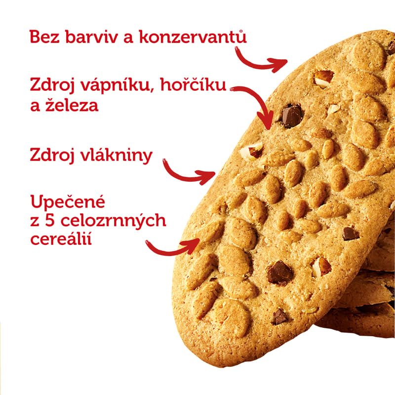 Opavia sušenky BeBe Dobré Ráno oříškové s medem