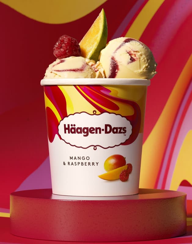 Häagen-Dazs Mango & Raspberry
