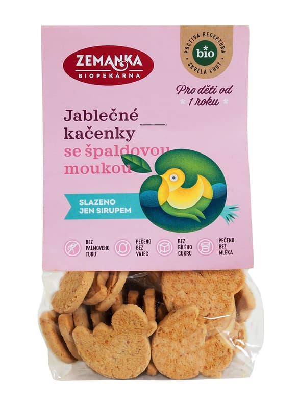 Zemanka BIO Apple ducks with spelled