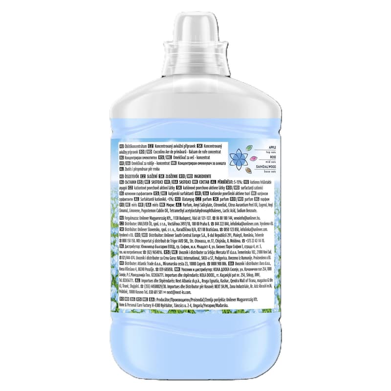 Coccolino Fresh & Soft Blue Splash softener (1,702 l)
