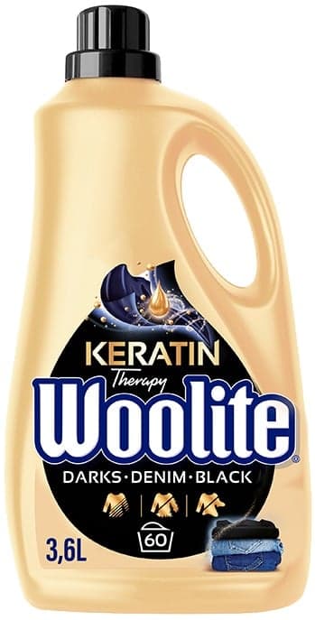 Woolite Darks, Denim, Black speciální prací prostředek (3,6 l)