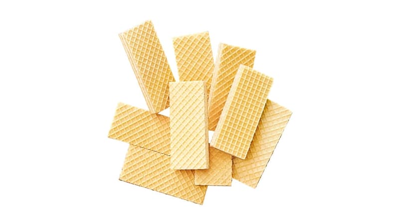 Opavia Gold Wafers with lemon flavor