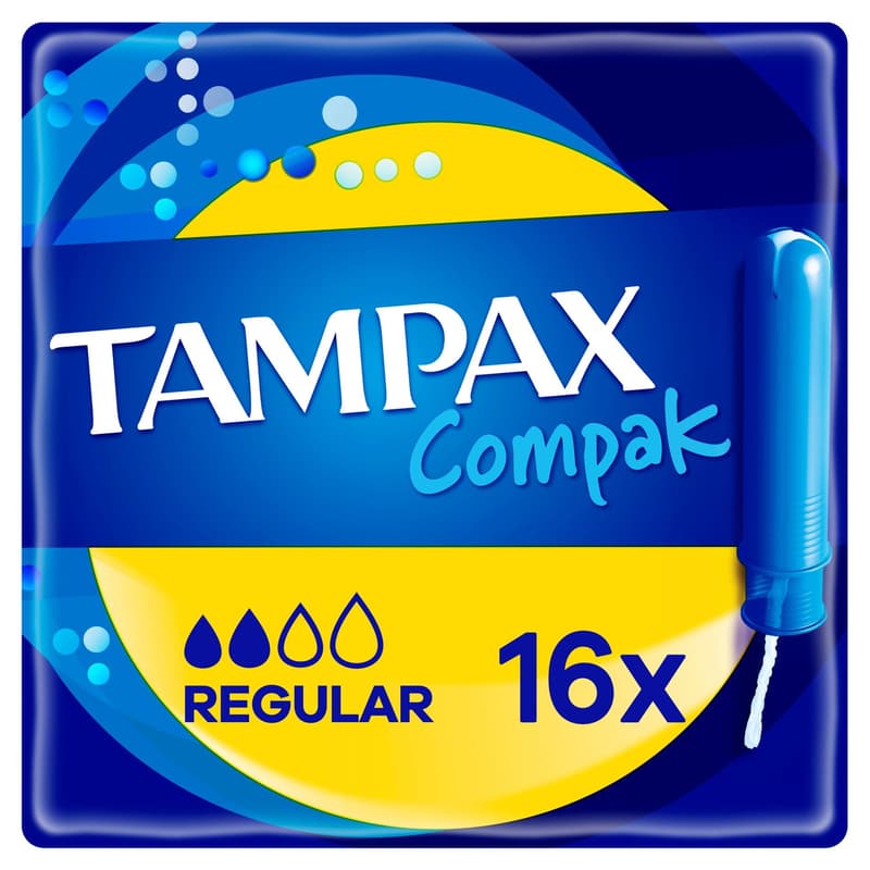 Tampax Compak Regular Tampons