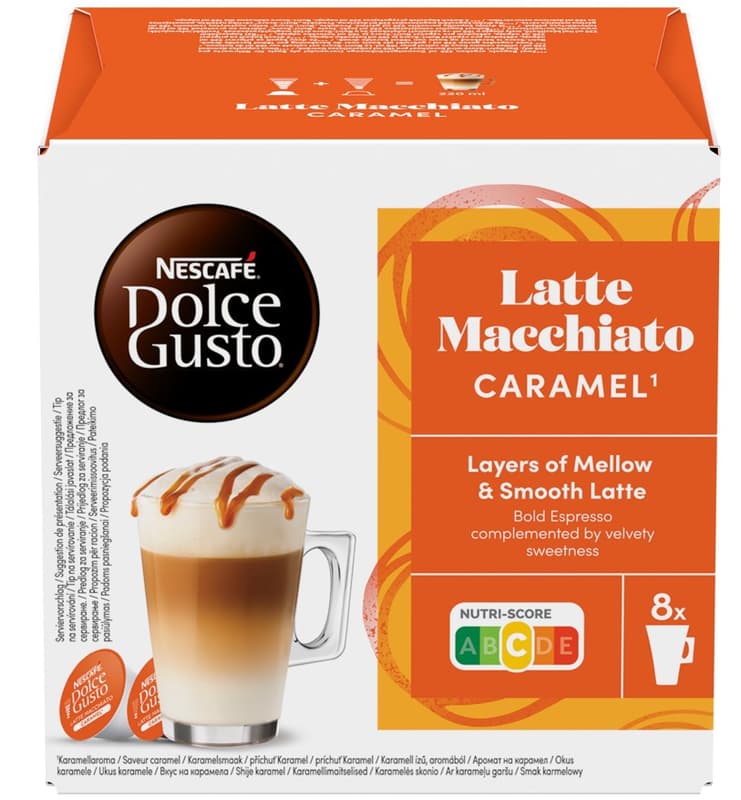 Nescafe Dolce Gusto Latte Macchiato Caramel 16pcs