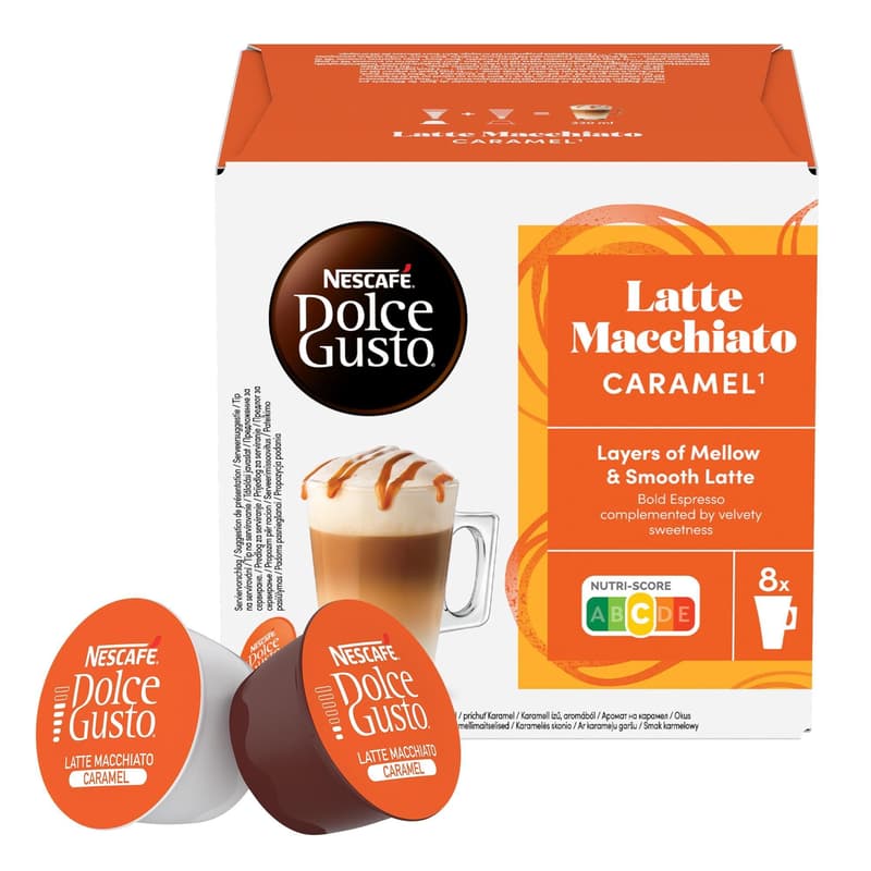 Nescafe Dolce Gusto Latte Macchiato Caramel 16pcs