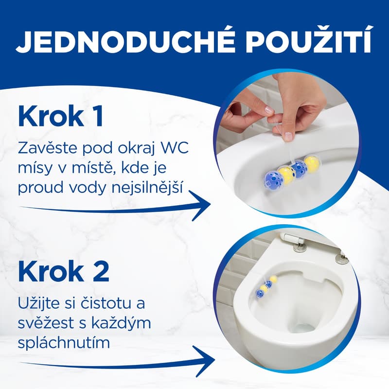 Bref Power Aktiv Lemon WC blok