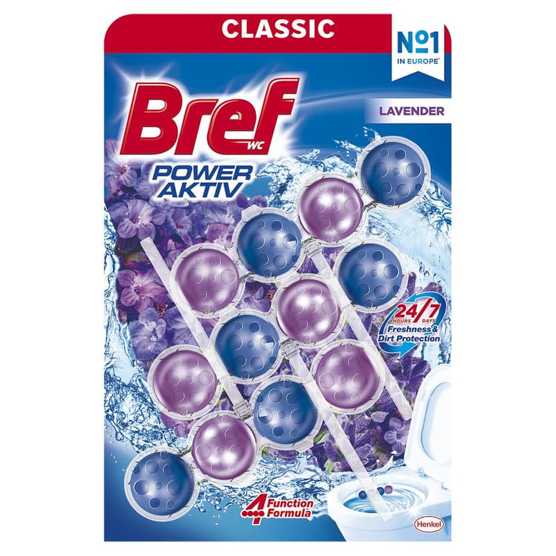 Bref Power Aktiv Levandule WC blok