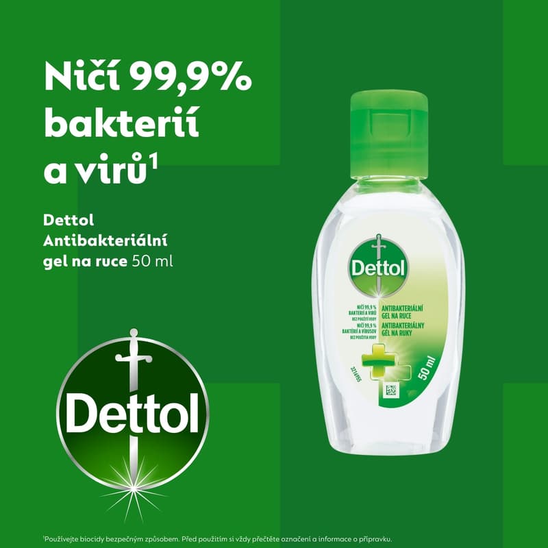 Dettol Antibacterial hand gel
