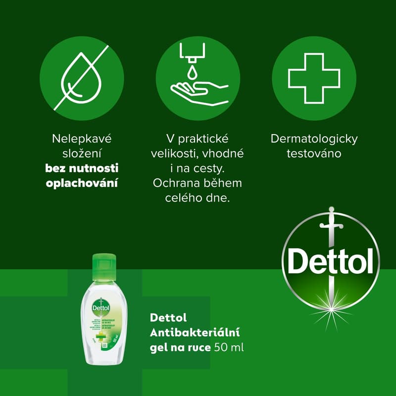 Dettol Antibacterial hand gel