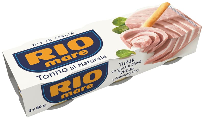Rio Mare Tuňák ve vlastní šťávě 3×56 g