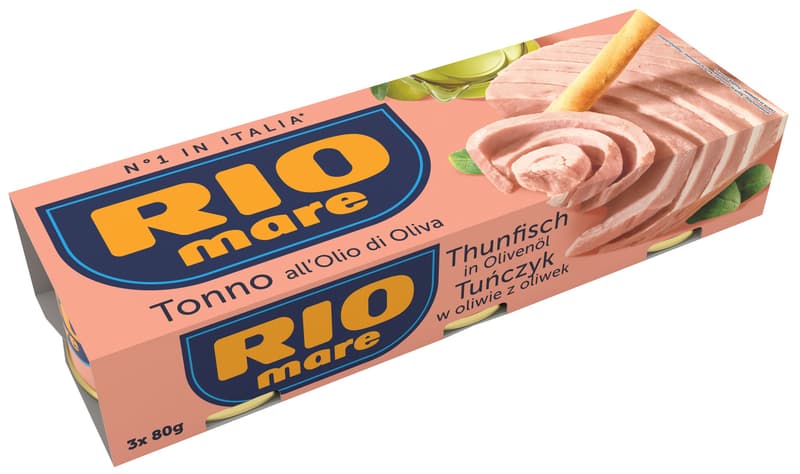 Rio Mare Tuna in olive oil - tripack 3×52 g