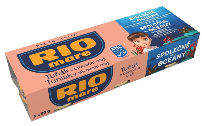 Rio Mare Tuna in olive oil - tripack 3×52 g