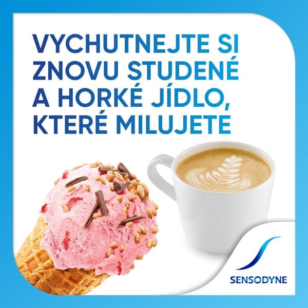 Sensodyne Extra Whitening zubní pasta pro citlivé zuby