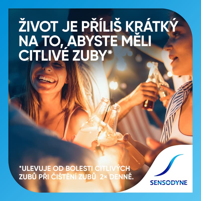 Sensodyne Extra Whitening zubní pasta pro citlivé zuby