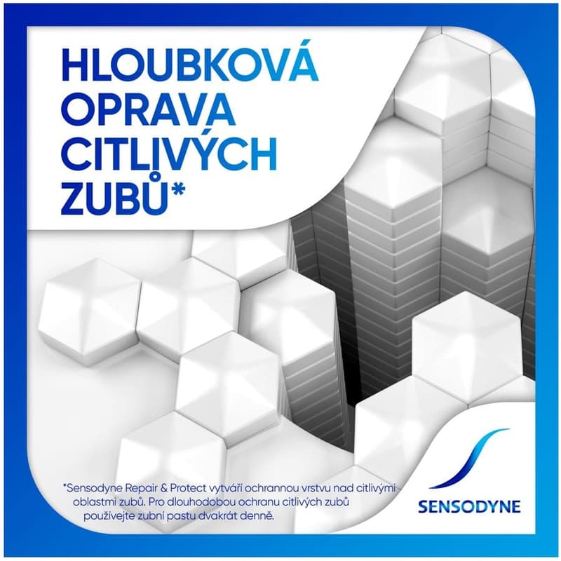 Sensodyne Repair & Protect Whitening toothpaste for sensitive teeth