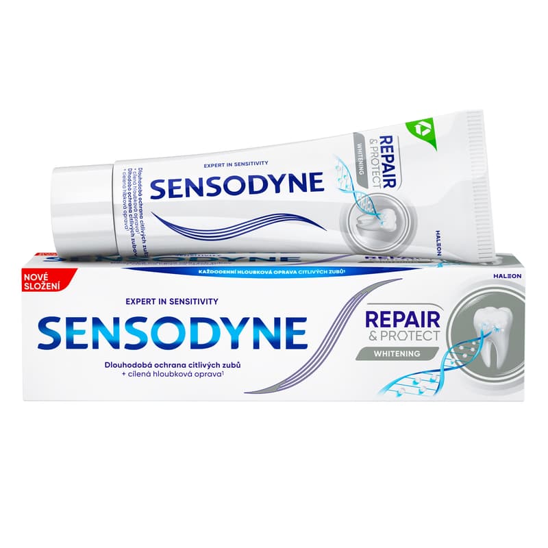 Sensodyne Repair & Protect Whitening toothpaste for sensitive teeth