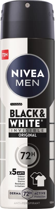 Nivea For Men Invisible for Black & White Antiperspirant