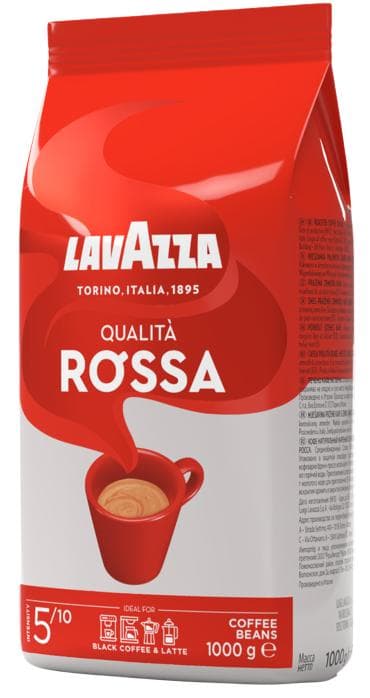 Lavazza Qualità Rossa, coffee beans