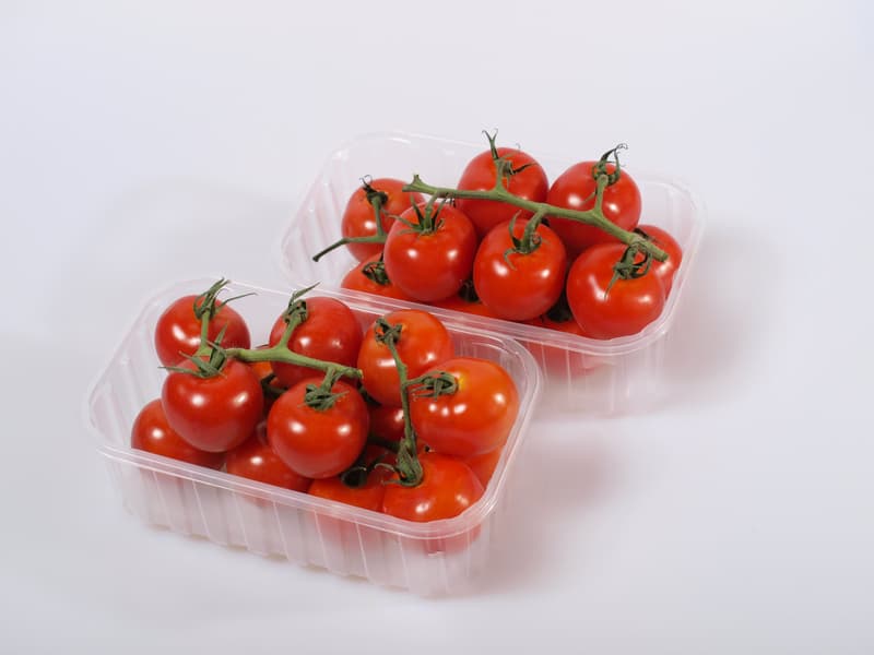 Rajčata cherry na větvičce, vanička