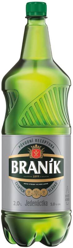 Braník pivo světlý ležák 11 PET