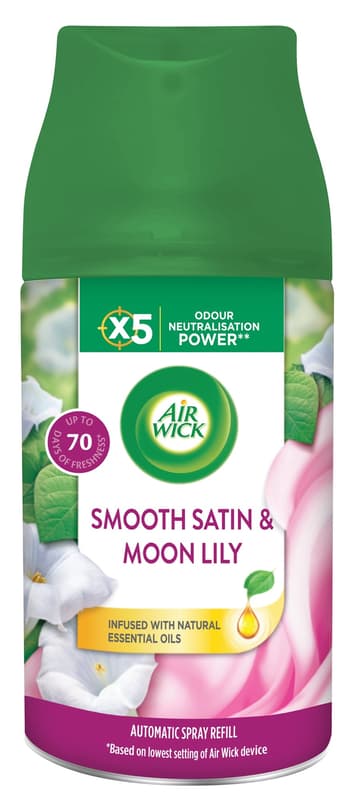Air Wick Freshmatic fragrance refill delicate satin and lunar lilies