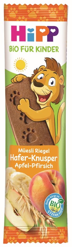 HiPP BIO Müsli tyčinka jablko a broskev