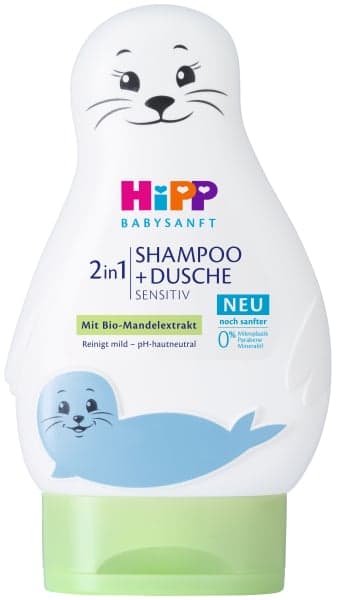HiPP Babysanft Hair & Body Shampoo (Sea lion)