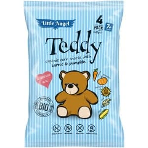 Little Angel Teddy BIO Carrot & Pumpkin Crunch (4x15g)