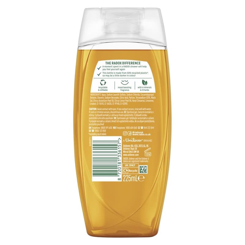 Radox Feel Revived shower gel