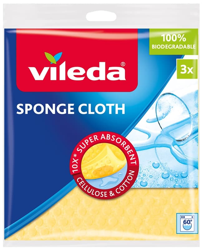 Vileda Mushroom cloth 3pcs