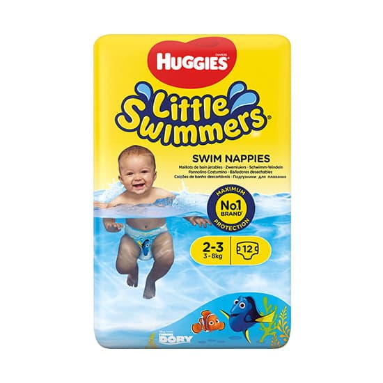 Huggies® Little swimmers Plenkové plavací kalhotky 3–8 kg (velikost 2–3)
