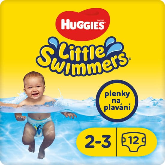 Huggies® Little swimmers Plenkové plavací kalhotky 3–8 kg (velikost 2–3)