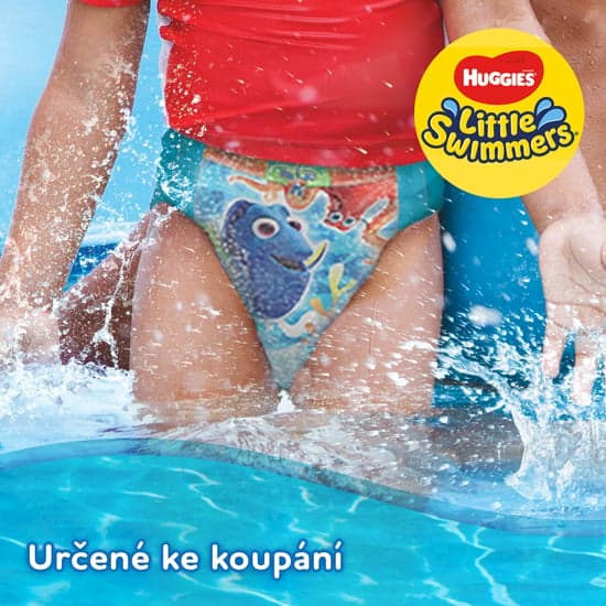 Huggies® Little swimmers Plenkové plavací kalhotky 3–8 kg (velikost 2–3)