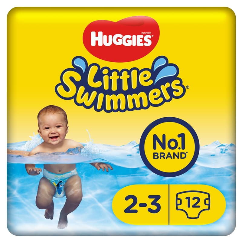 Huggies® Little swimmers Plenkové plavací kalhotky 3–8 kg (velikost 2–3)
