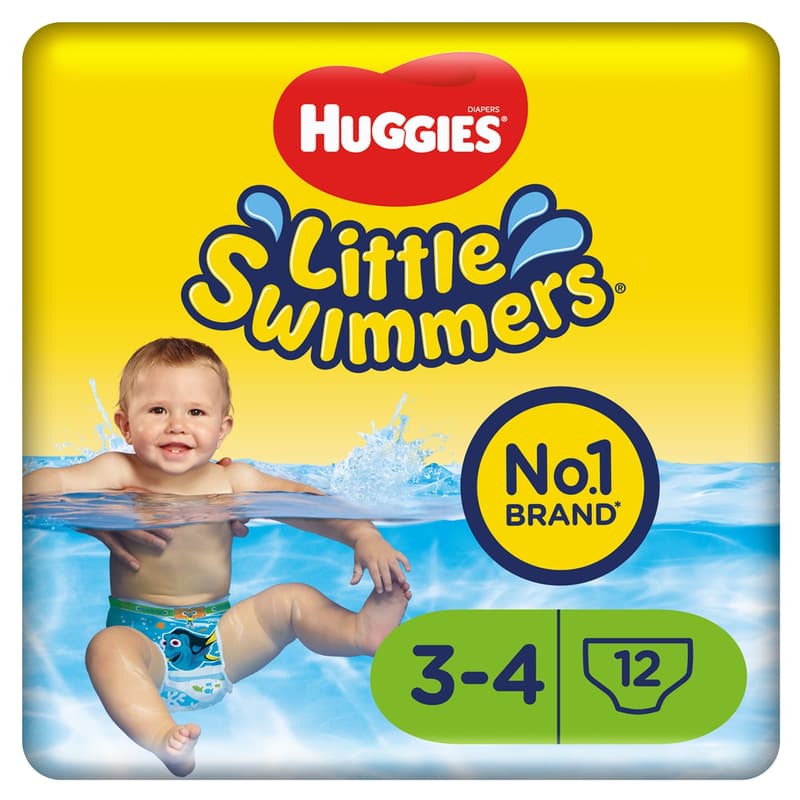 Huggies Little swimmers 3/4 diaper swimsuit (7–15 kg)