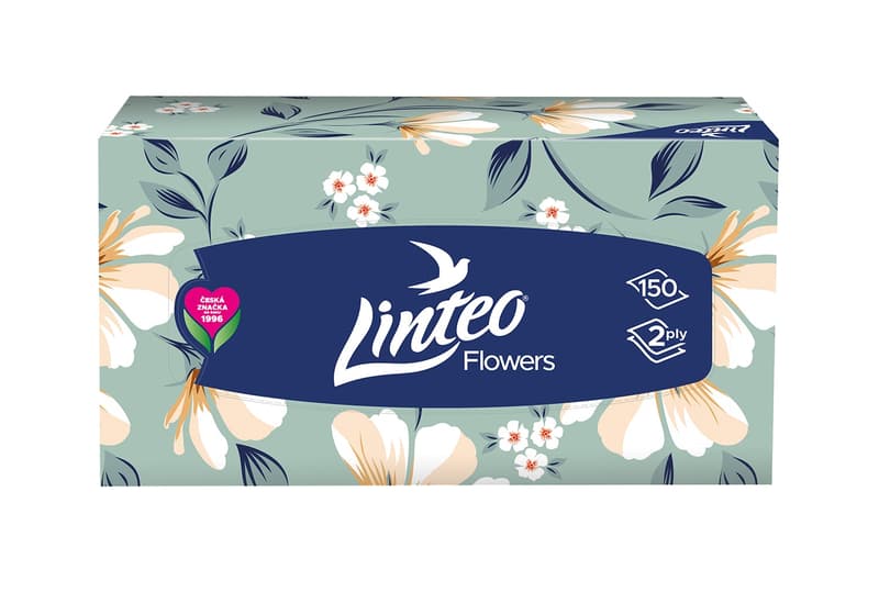 Linteo handkerchiefs 2-layer box