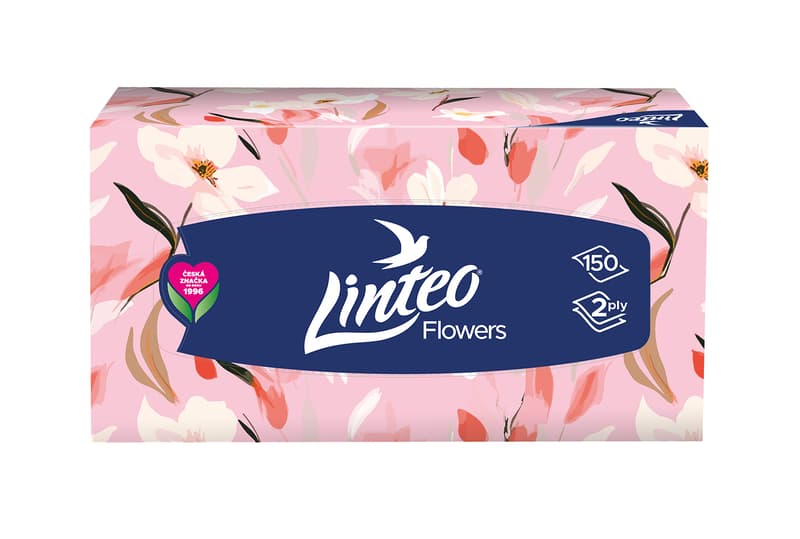 Linteo handkerchiefs 2-layer box