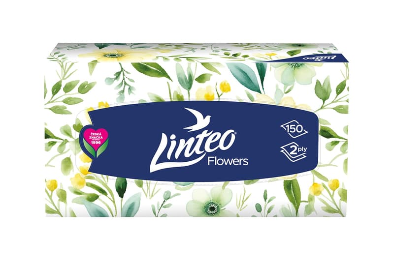 Linteo handkerchiefs 2-layer box