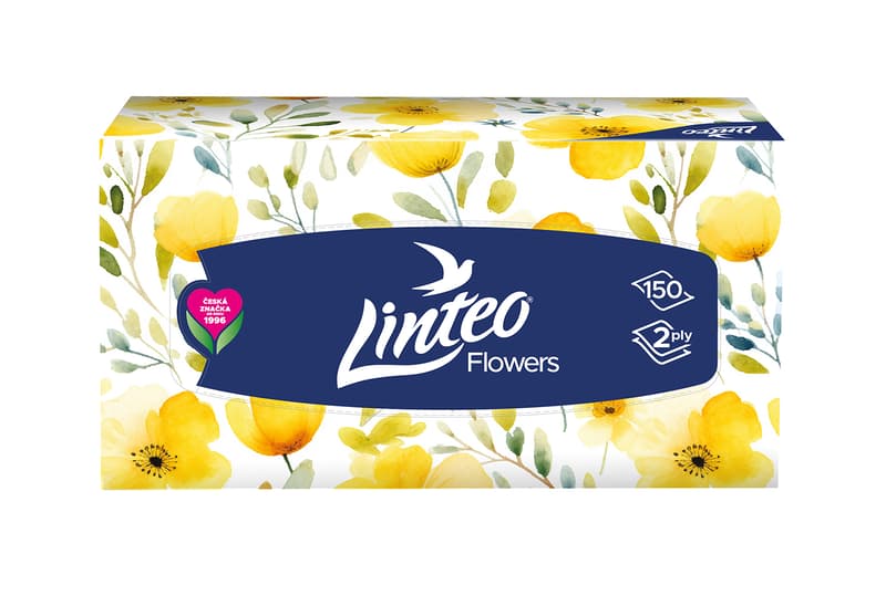 Linteo handkerchiefs 2-layer box