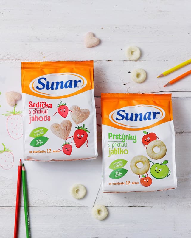 Sunárek children's snack apple rings