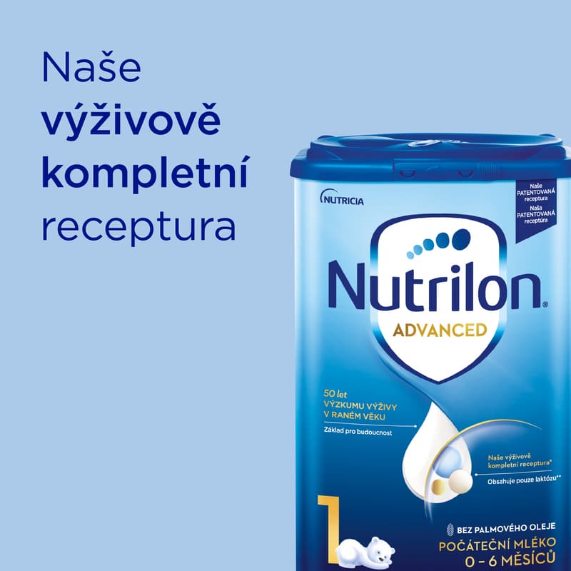 Nutrilon Advanced 1 Počáteční kojenecké mléko