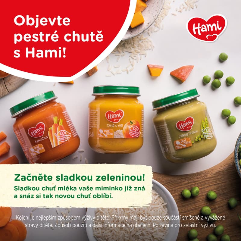 Hami Příkrm hovězí na zelenině