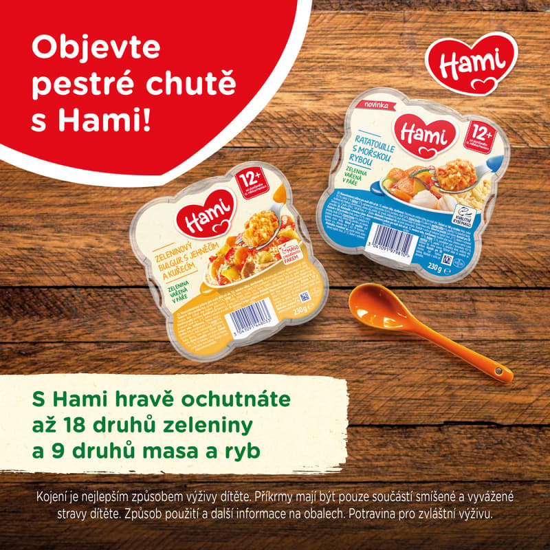 Hami Příkrm masozeleninový talířek boloňské špagety