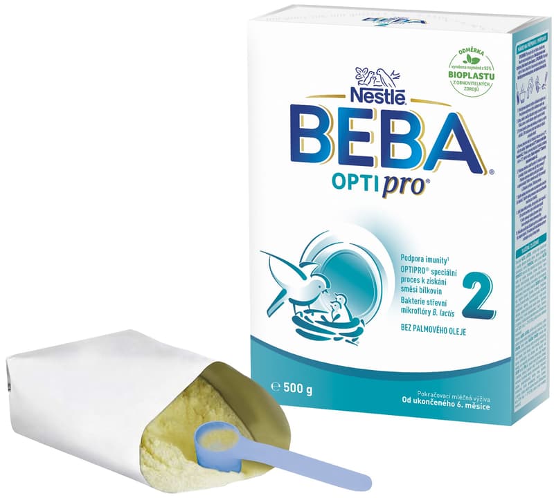 Beba OPTIPRO 2 Pokračovací kojenecké mléko
