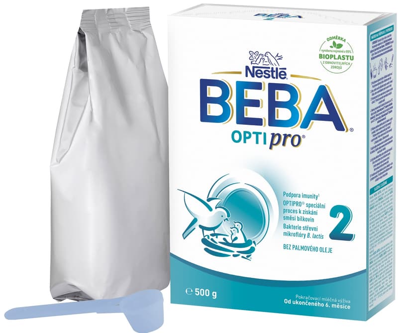 Beba OPTIPRO 2 Pokračovací kojenecké mléko