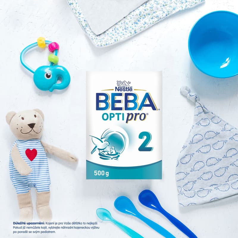 Beba OPTIPRO 2 Pokračovací kojenecké mléko