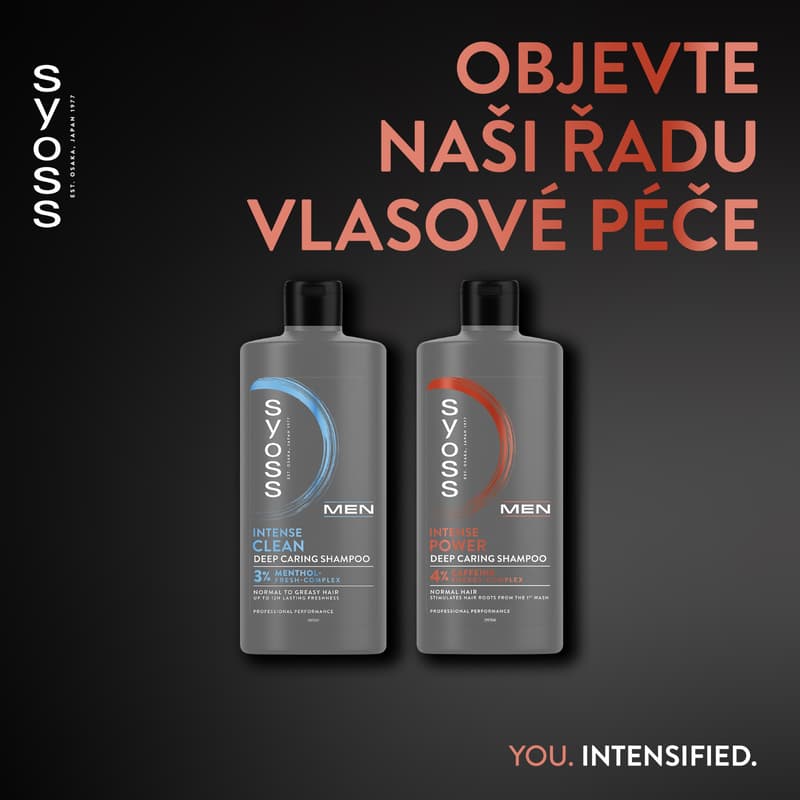 Syoss Men Intense Power šampon pro muže