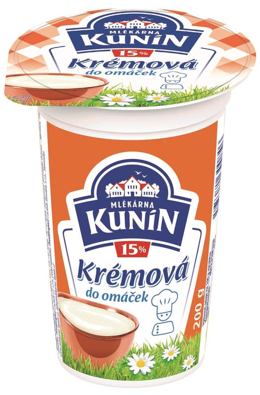 Mlékárna Kunín Creamy sauces 15%