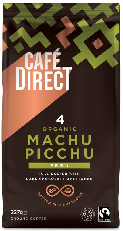 Cafédirect BIO Machu Picchu SCA 82 mletá káva